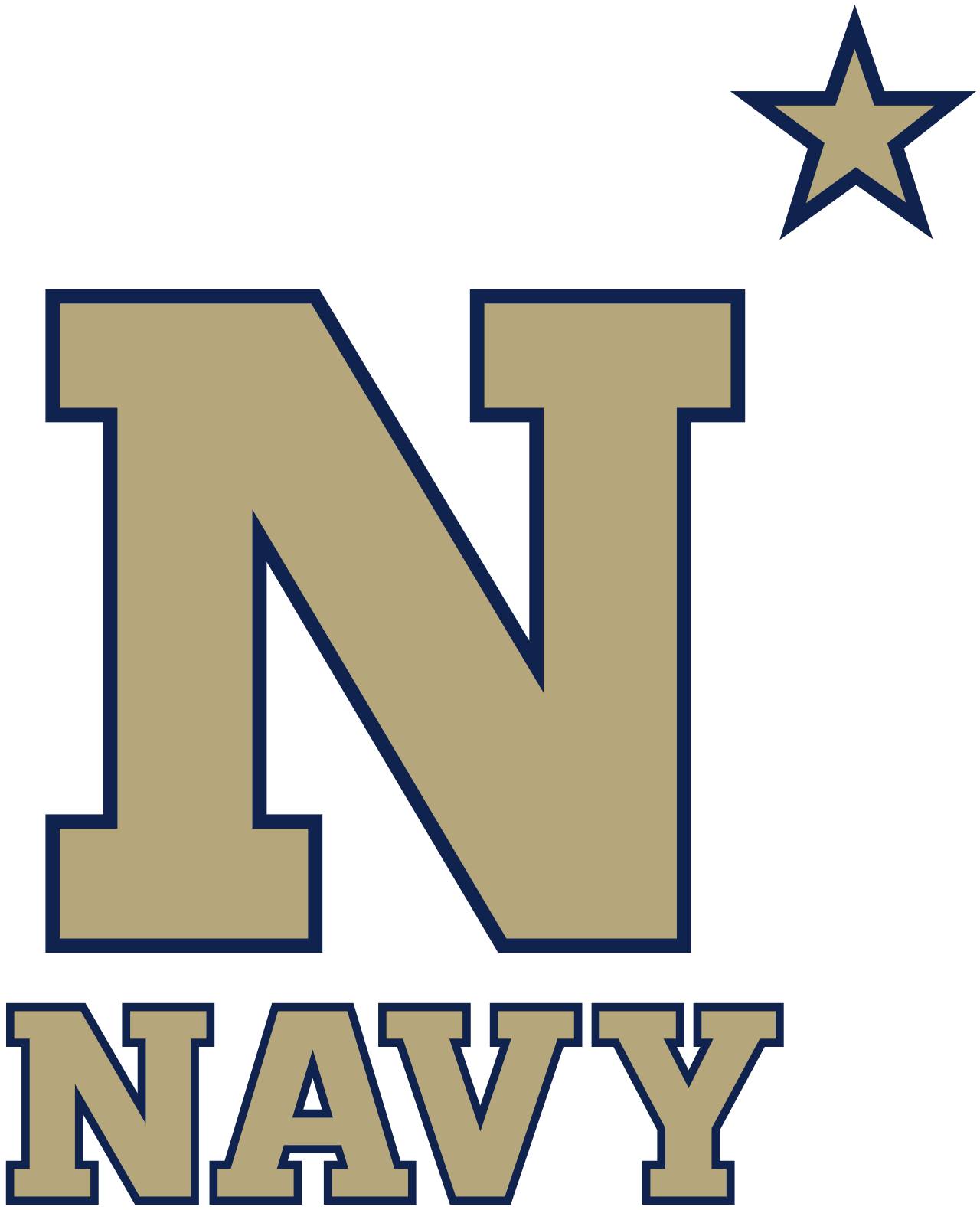 Navy Athletics logo